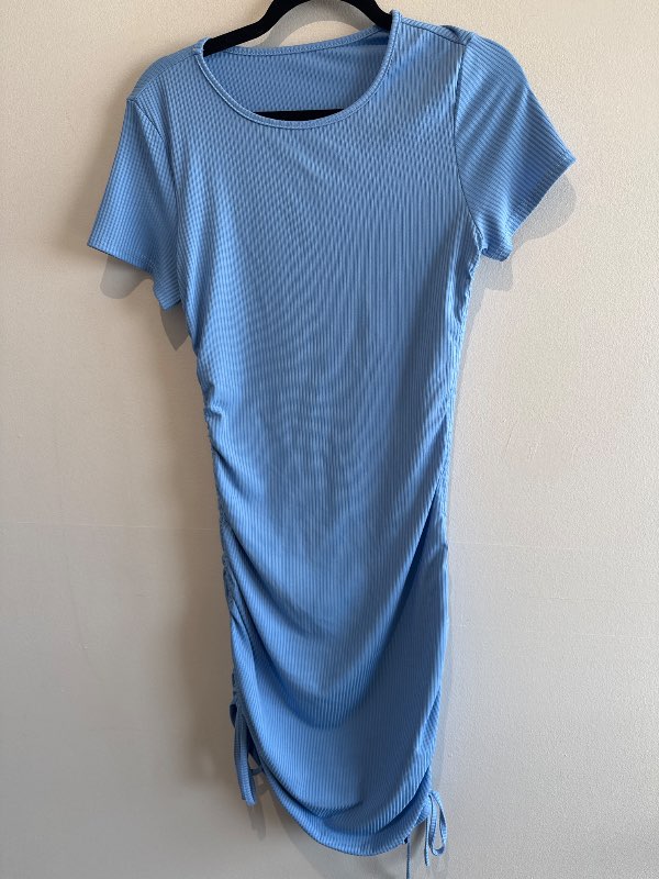 Blue dress