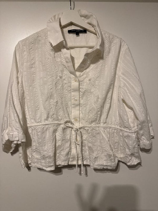 French connection white shirt