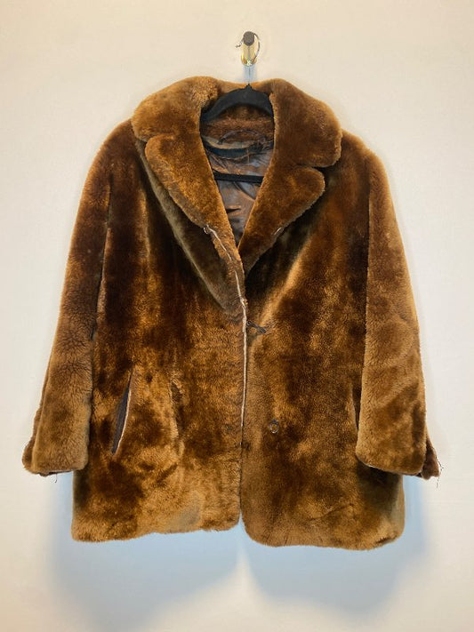 Faux fur coat