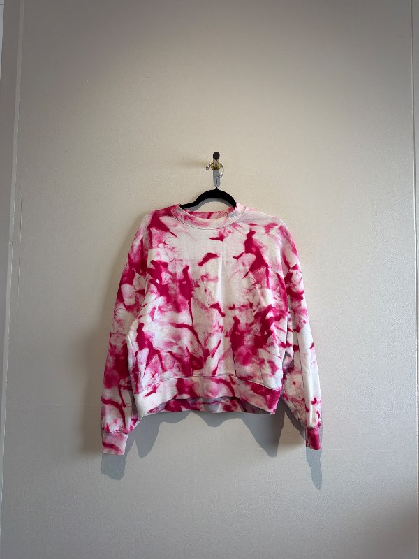 Calvin Klein bleik marmara crewneck