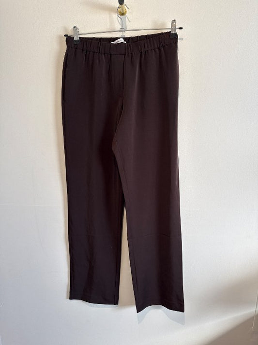 samsøe buxur brúnar