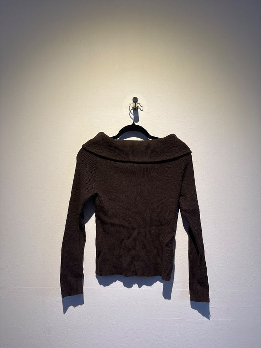 Brown sweater