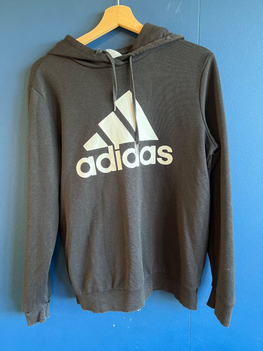 vintage Adidas svört hettu