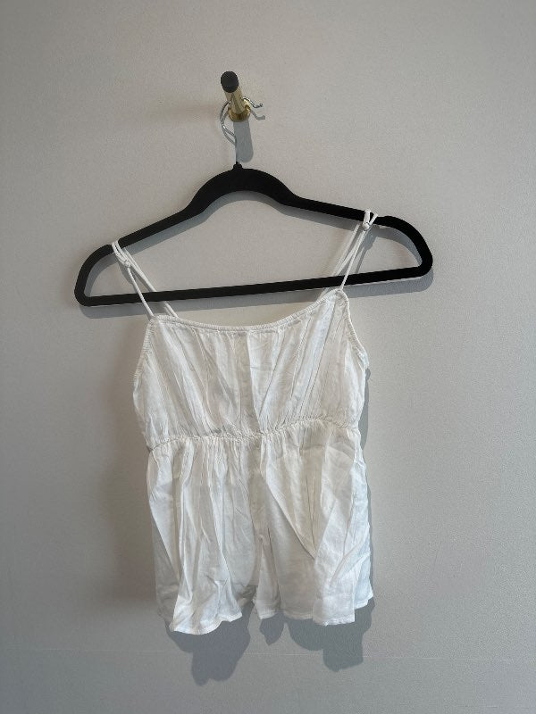 H&M toppur hvitur