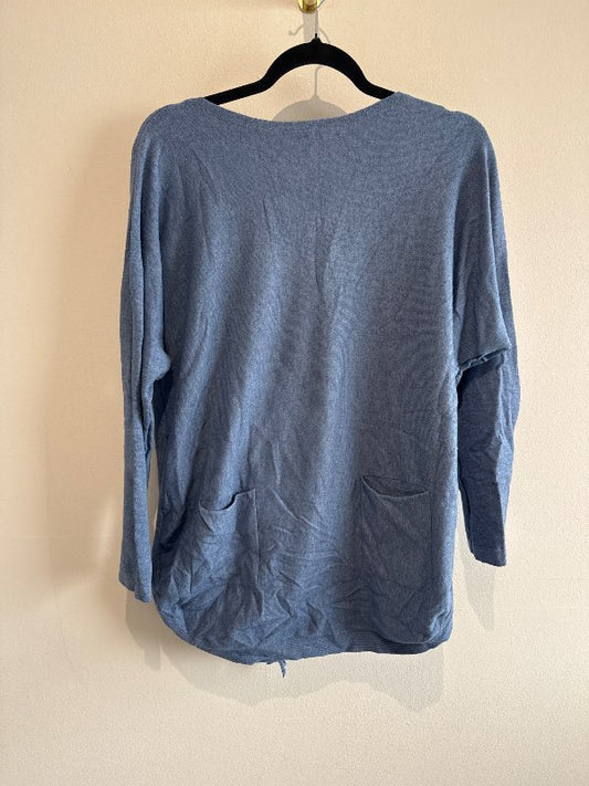 Blue sweatshirt