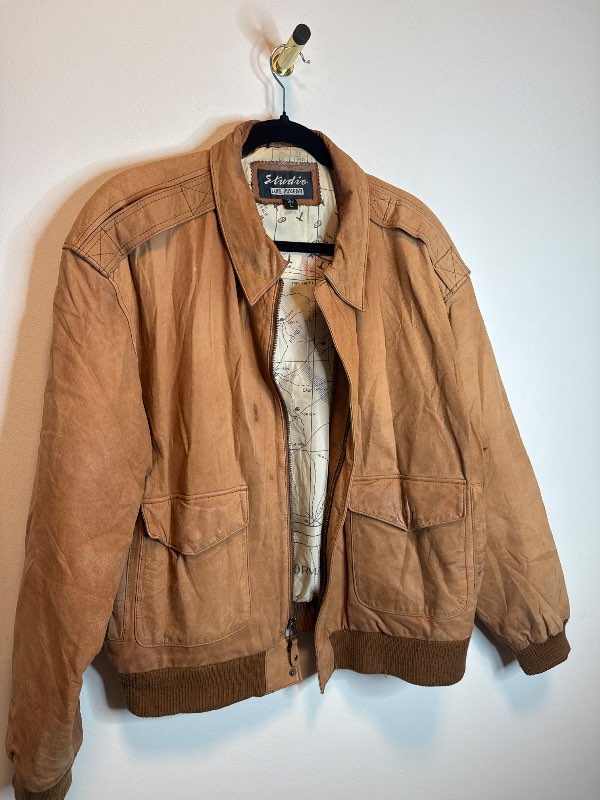 Luis Alvera leather jacket VV