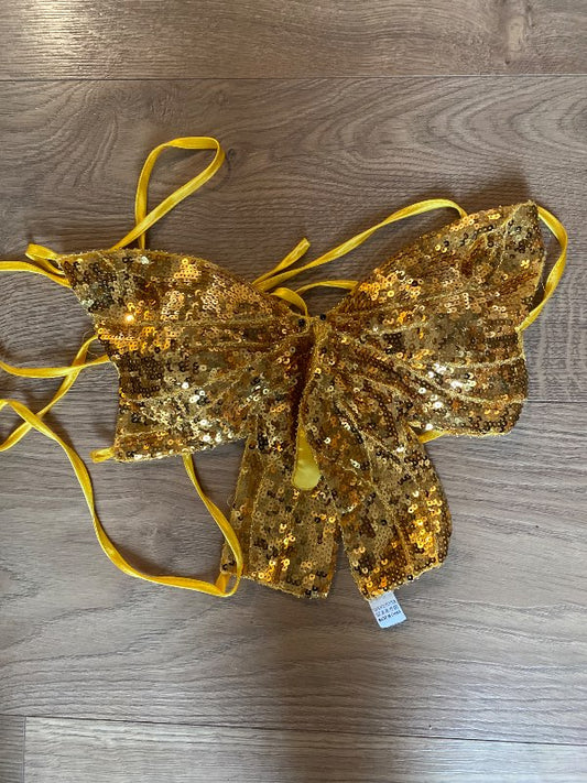 Glimmer toppur gulur