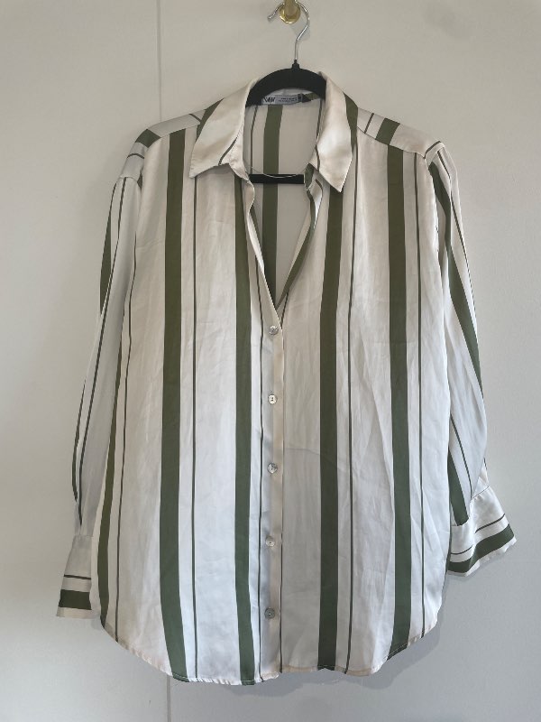 H&m skyrta röndótt