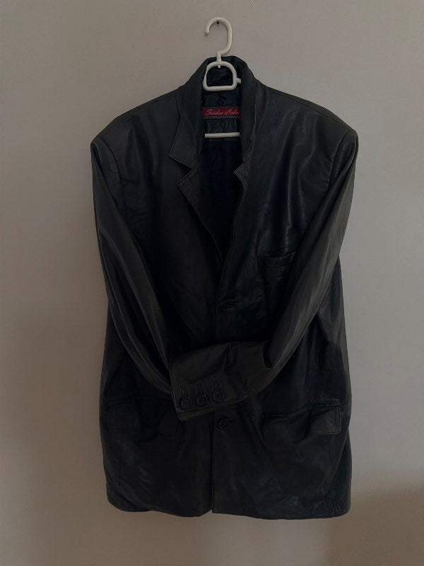 Seiden leather jakki