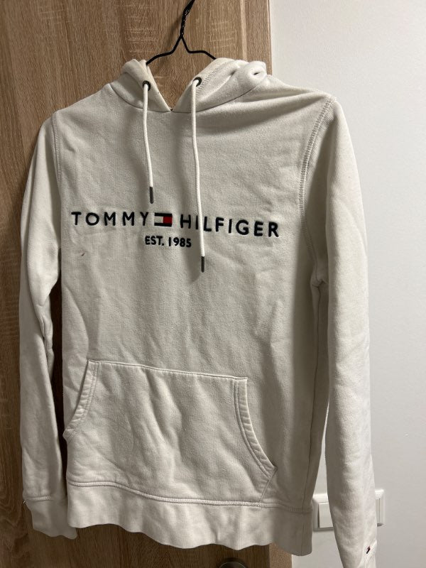 Tommy hilfiger peysa hvít