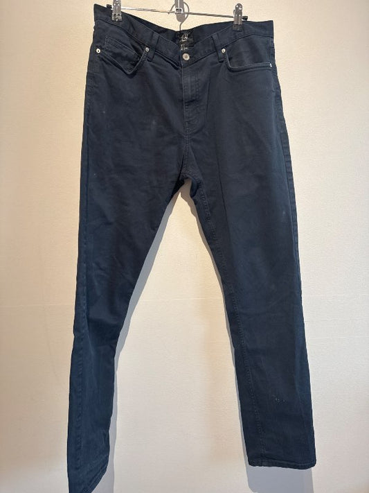 H&M buxur dökkbláar