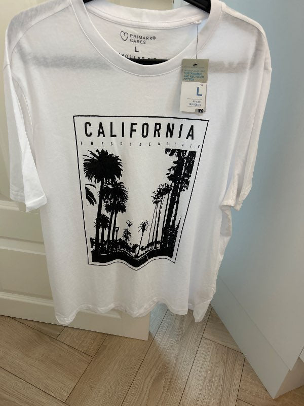 California hvìtur bolur