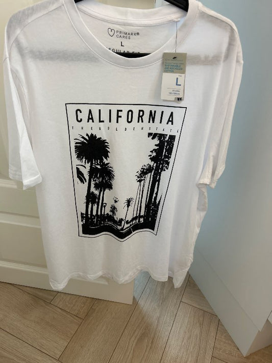 California hvìtur bolur