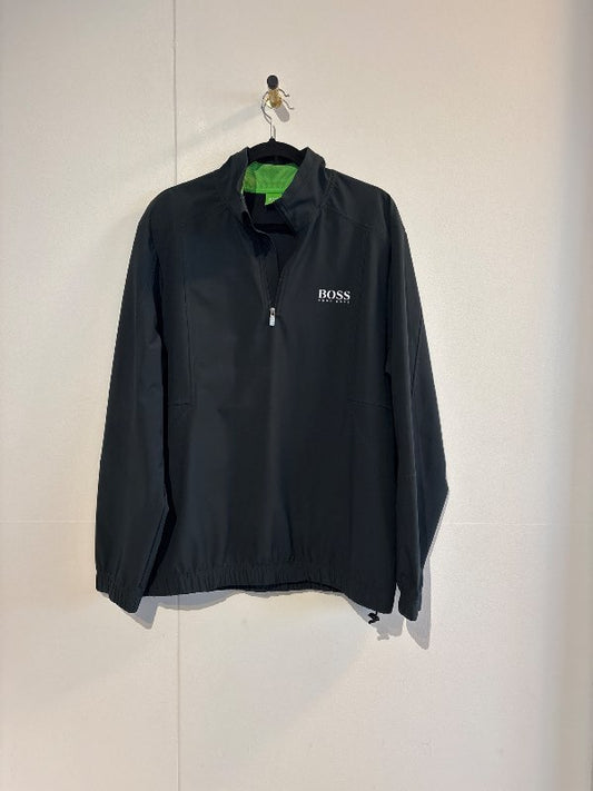 Boss Golf blár anorakkur