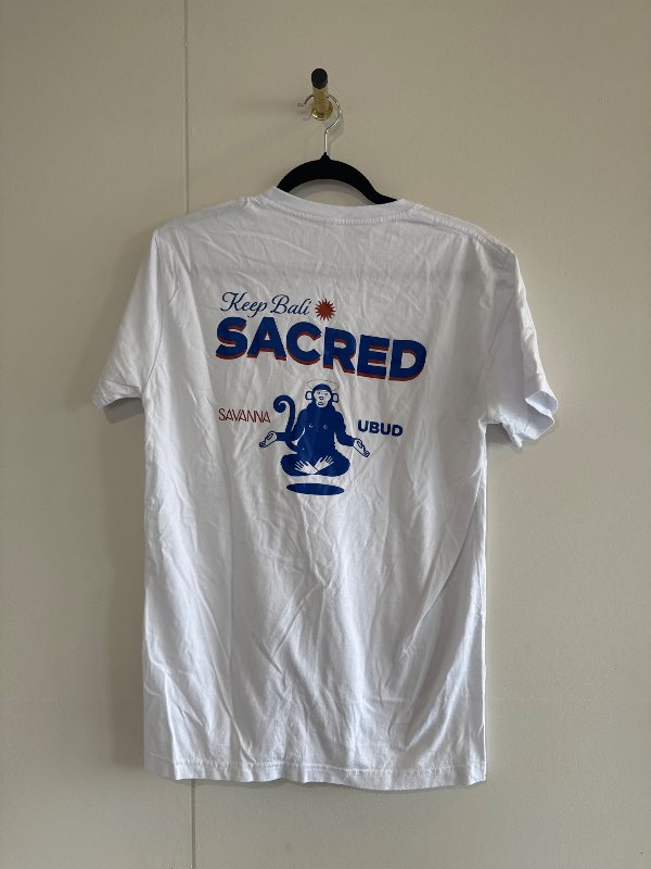Bali hvítur t-shirt