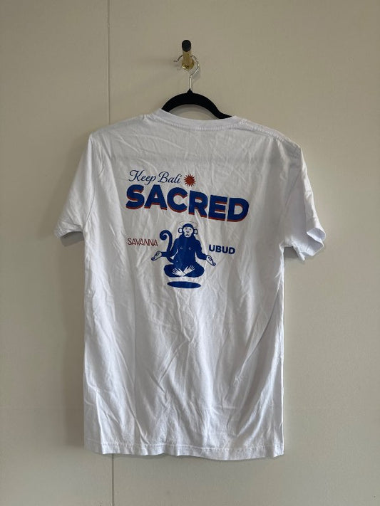 Bali hvítur t-shirt