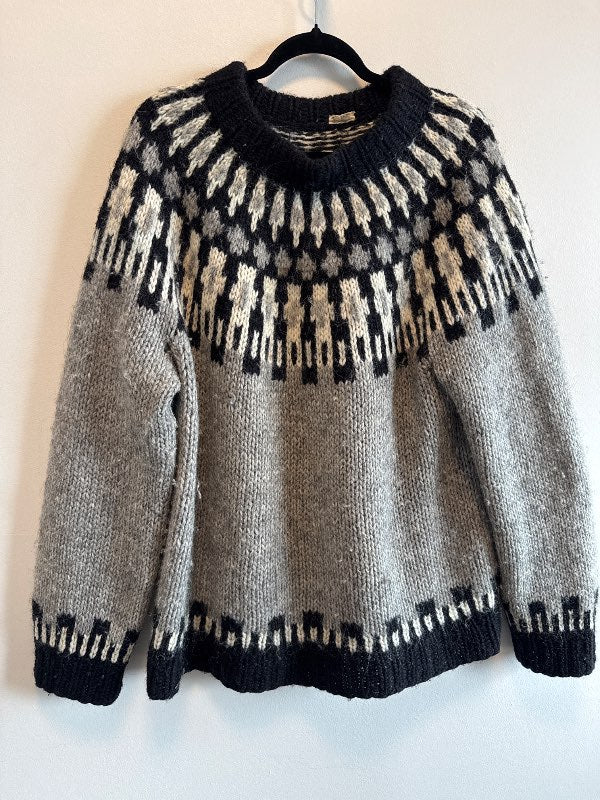 Handmade fleece sweater