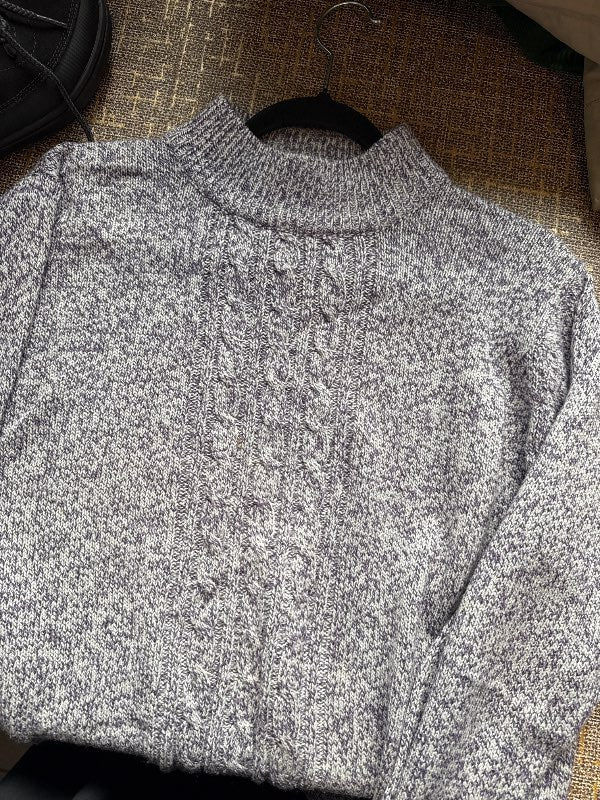 Purple sweater