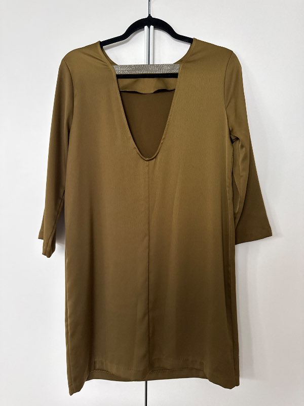 Kjóll H&M gold
