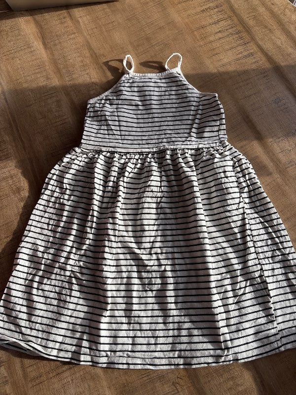 Hlýrakjóll röndóttur