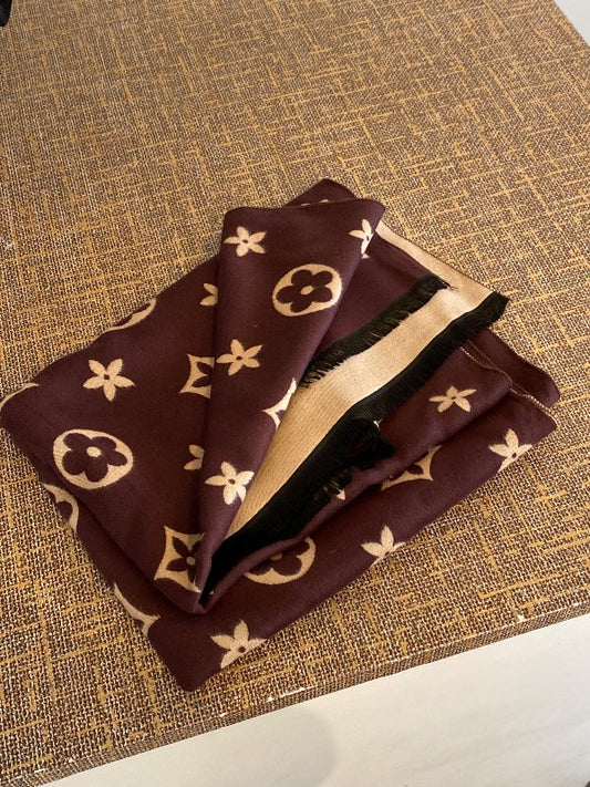 Brown scarf