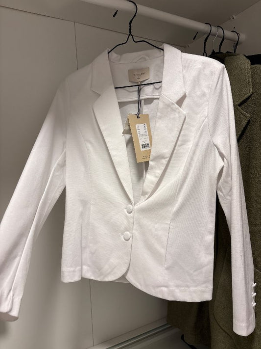 Nýr blazer hvítur free quent