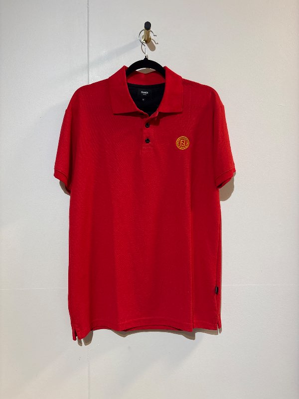 Fendi polobolur rauður