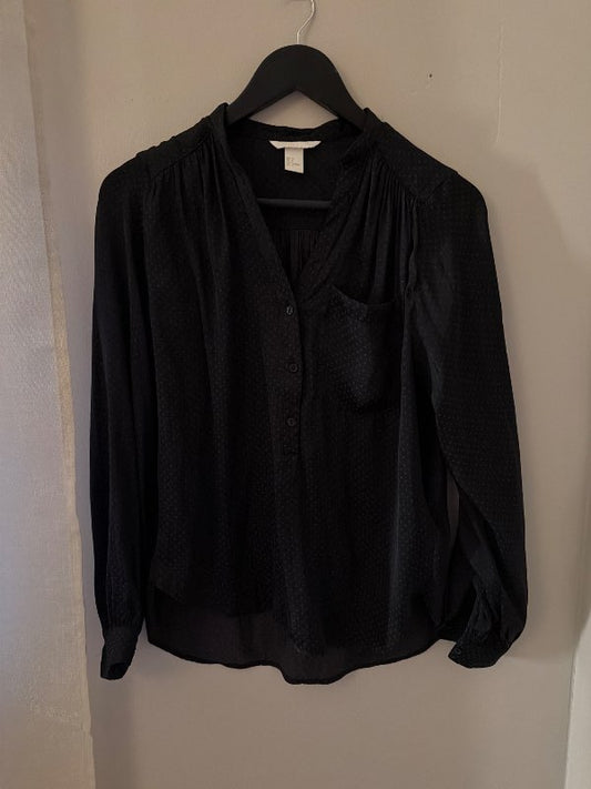 H&M skyrta svört
