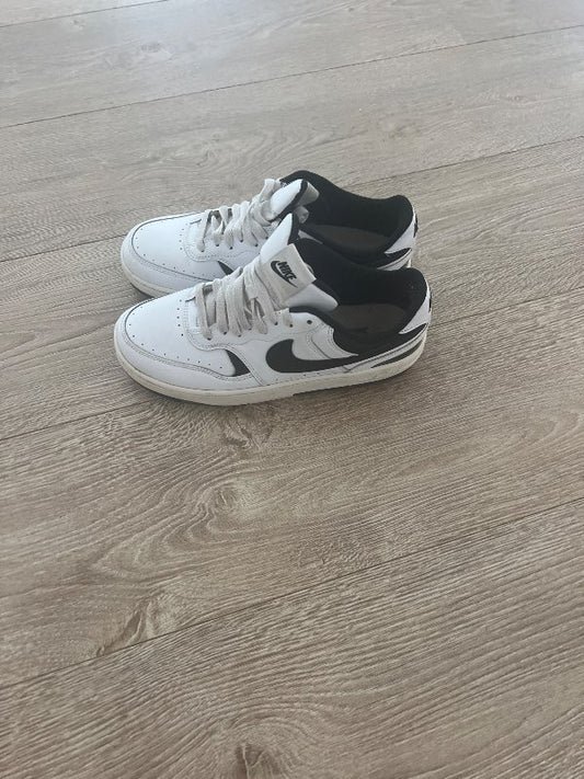 nike skór black/white