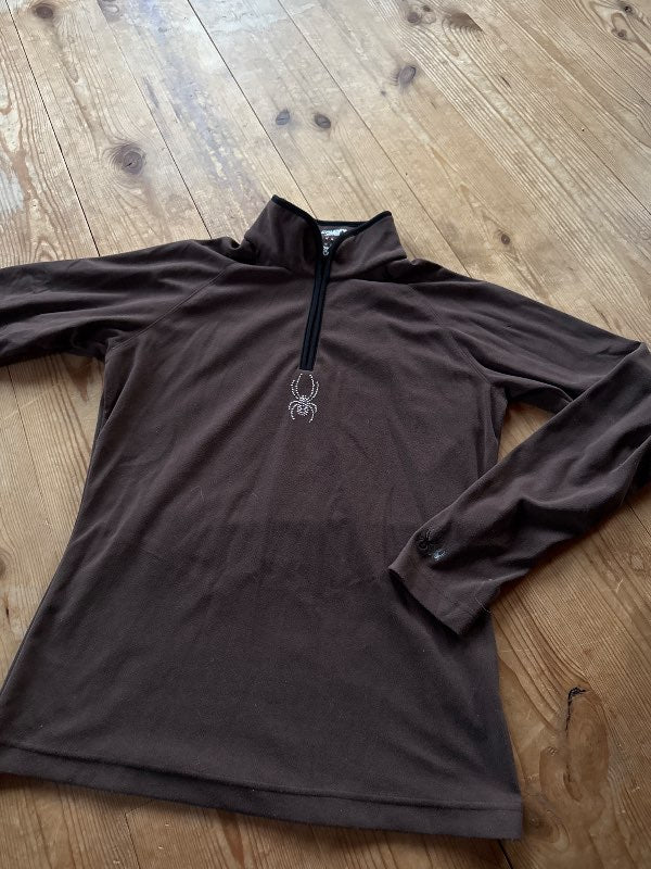 Spyder brown fleece