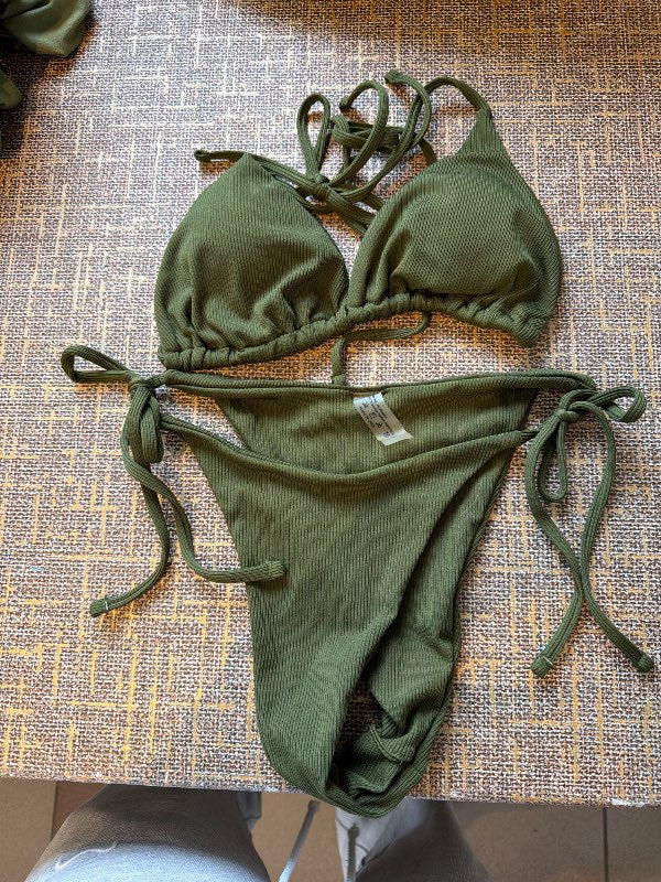 Grænt bikini