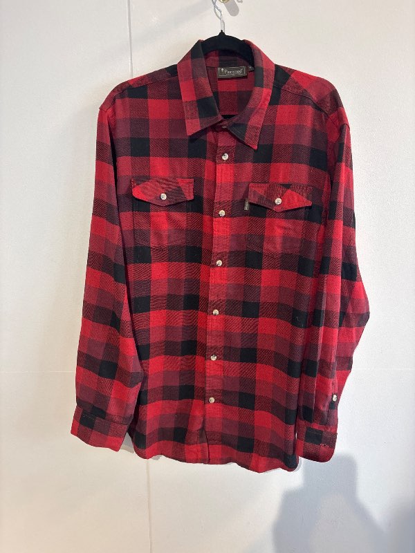 Flannel skyrta. Skógarhöggs