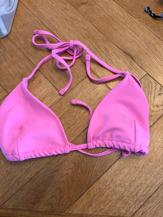 Bleikur bikiní toppur