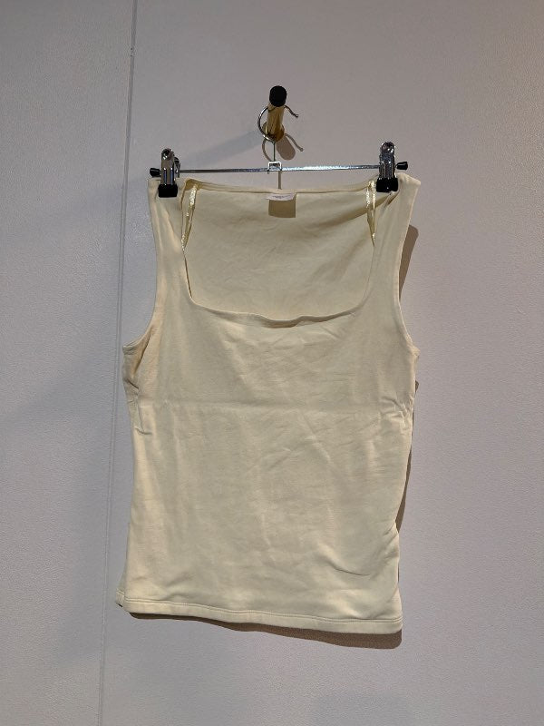 Gina Tricot Gulur hlýrabolur