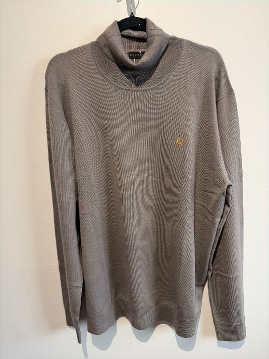 Light wool turtleneck sweater